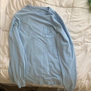 Light Blue Vineyard vines men’s small long sleeve